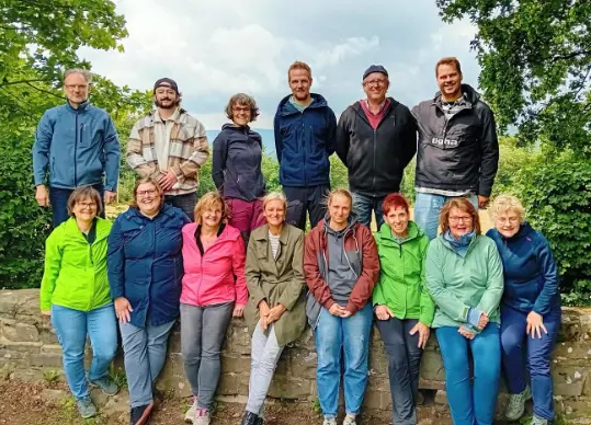 Gruppenfoto vom Team